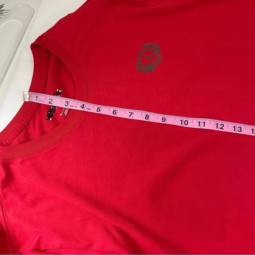 Nike Air Jordan Flight Tshirt Size XL Mens Red 85 Long Sleeve Graphic Tee